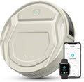 Lefant Robot Vacuum Cleaner M210 Pro,Slim,Quiet,2200Pa Suction,120 Min Self-Charging Robotic Vacuums, Freemove 3.0,WiFi/APP/Alexa,6 Cleaning Modes Ideal for Hard Floors Pet Hair Low Carpet,Champagne