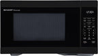 SHARP Countertop Microwave Oven with Removable 12.4" Carousel Turntable, 1000 Watt, 1.1 Cubic Feet, Black