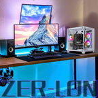 Gaming PC Desktop Computer  Intel Core I7 up to 3.9GHz  GTX 1050Ti 4G GDDR5  16G RAM  512GB SSD  WiFi 5.0  Prebuilt Gaming PC Tower Computer with 5 RGB Fan