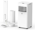 10,000 BTU Portable Air Conditioner, 3-in-1 AC Unit for 450 Sq.Ft Rooms With Cooling, Dehumidification & Fan Modes, Includes Remote Control, 24H Timer & Window Kit for Bedroom