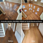 Commercial Floor Scrubber Machine with Brushes and Pads, Heavy Duty Floor Cleaner Polisher and Buffer- Deep Cleaning Tile and Grout, Hardwood Floors and Carpets without Getting on Hands and Knees