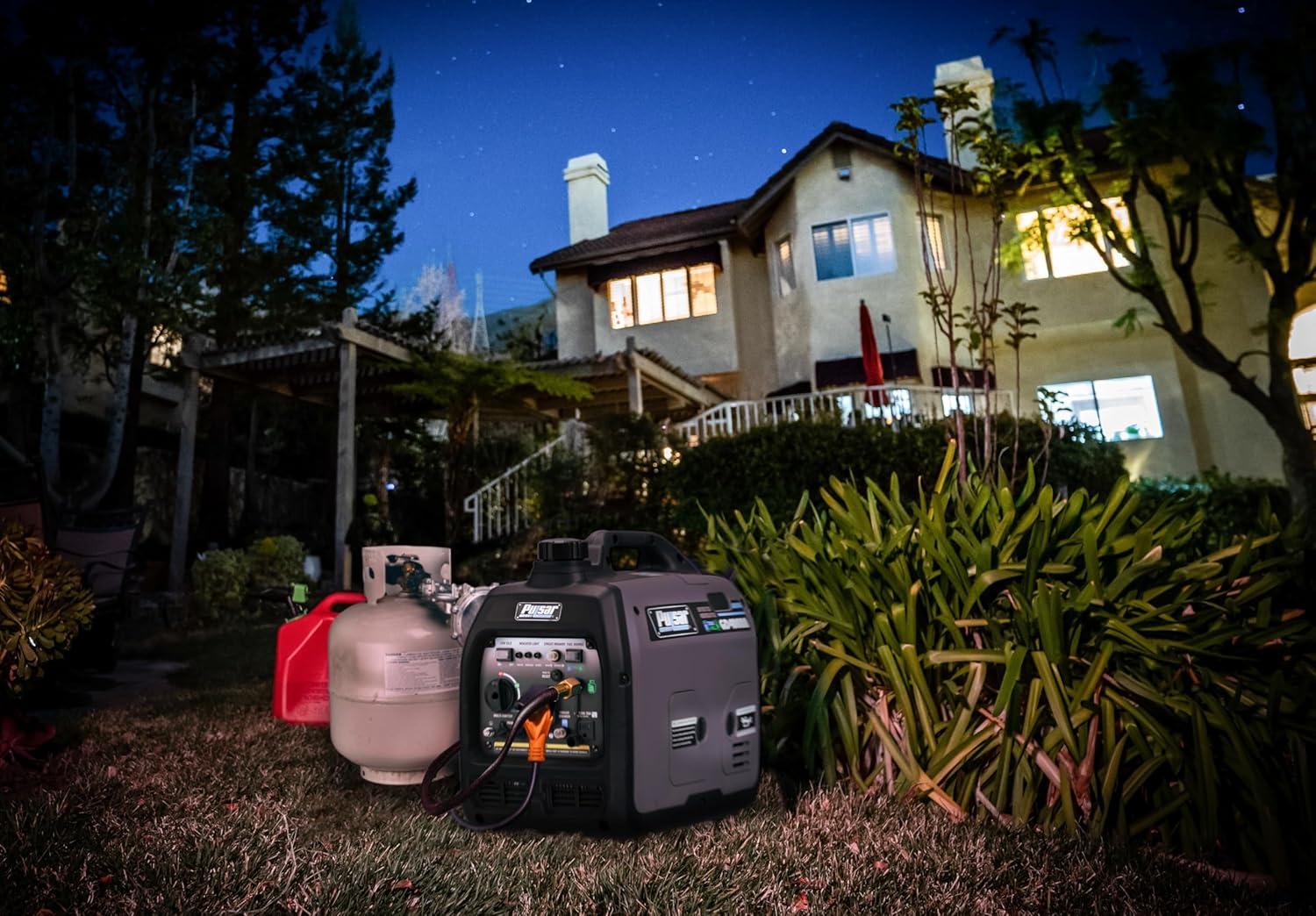 Pulsar Products GD400BN  4000W Portable super-quiet Dual Fuel & Parallel Capability  RV-Ready  CARB Compliant
