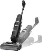 Tineco Floor ONE S7 Stretch Ultra Cordless Wet Dry Vacuum Cleaner, 180°Lay-Flat Anti-Tangle Design, 50 Minutes Runtime, 185℉ Flashdry Self-Cleaning, Dual-Sided Edge Cleaning Floor Cleaner