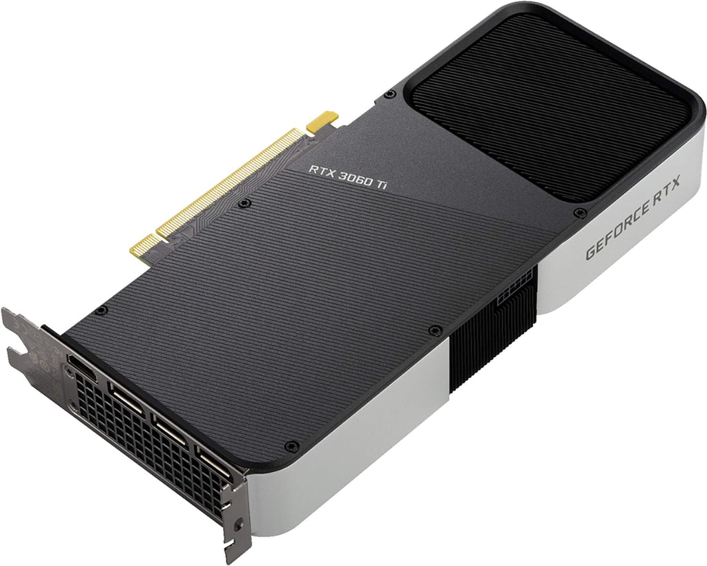 NVIDIA GeForce RTX 3060 Ti Founders Edition 8GB GDDR6 PCI Express 4.0 Graphics Card (Renewed)