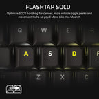 Corsair Vanguard 96 Wired Mechanical Gaming Keyboard – 96% Layout, MLX Fusion Tactile Switches, 8000Hz Polling, LCD Display, Virtual Stream Deck, G-Keys, SOCD Flashtap, QWERTY US – Black