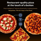 Ooni Volt 2 Electric Indoor Pizza Oven - Versatile Countertop Electric Toaster Oven, Cook 12 Inch Pizzas and More - Charcoal Grey