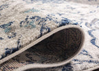 SAFAVIEH Madison Collection Area Rug - 10' x 14', Cream & Light Grey, Boho Chic Glam Paisley Design, Non-Shedding & Easy Care, Ideal for High Traffic Areas in Living Room, Bedroom (MAD600C)