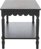SAFAVIEH Home Collection Haven Matte Black Coffee Table