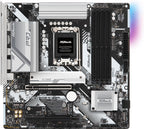 ASRock B760M Pro RS Motherboard DDR5 7200MHz HDMI DisplayPort eDP PCIe Gen5 (Graphics) 14th 13th 12th Gen Intel Core Processors LGA1700 192GB