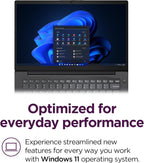 Lenovo 14 G4 - Laptop for Business - Intel Core i7-13620H - 14" FHD Display - 8GB RAM (upgradable to 16GB) - 256GB Storage (upgradable to 1TB) - Windows 11 Home - Thin & Portable - Business Black