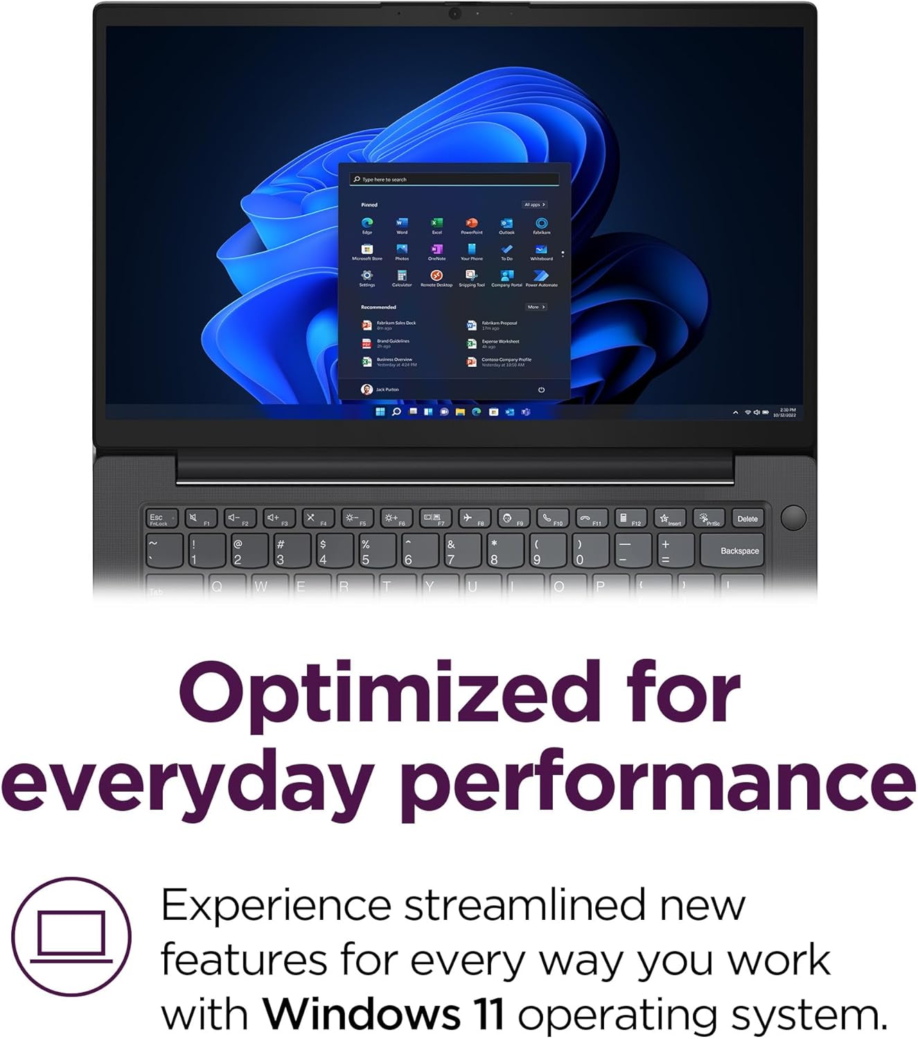 Lenovo 14 G4 - Laptop for Business - Intel Core i7-13620H - 14" FHD Display - 8GB RAM (upgradable to 16GB) - 256GB Storage (upgradable to 1TB) - Windows 11 Home - Thin & Portable - Business Black