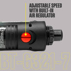 BT 6321-7 1/4" Extra Long Straight Air Die Grinder – Professional-Grade Heavy-Duty Pneumatic Grinder with Variable Speed Control for Precision Grinding, Polishing & Sanding