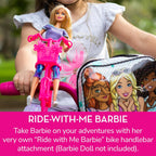 Dynacraft Barbie 16-inch Girls' Bike for Kids Ages 5-7 Years - Fun and Stylish Design, Sturdy and Durable, Perfect for Kids Learning to Ride, Easy to Assemble, Ideal for Young Riders