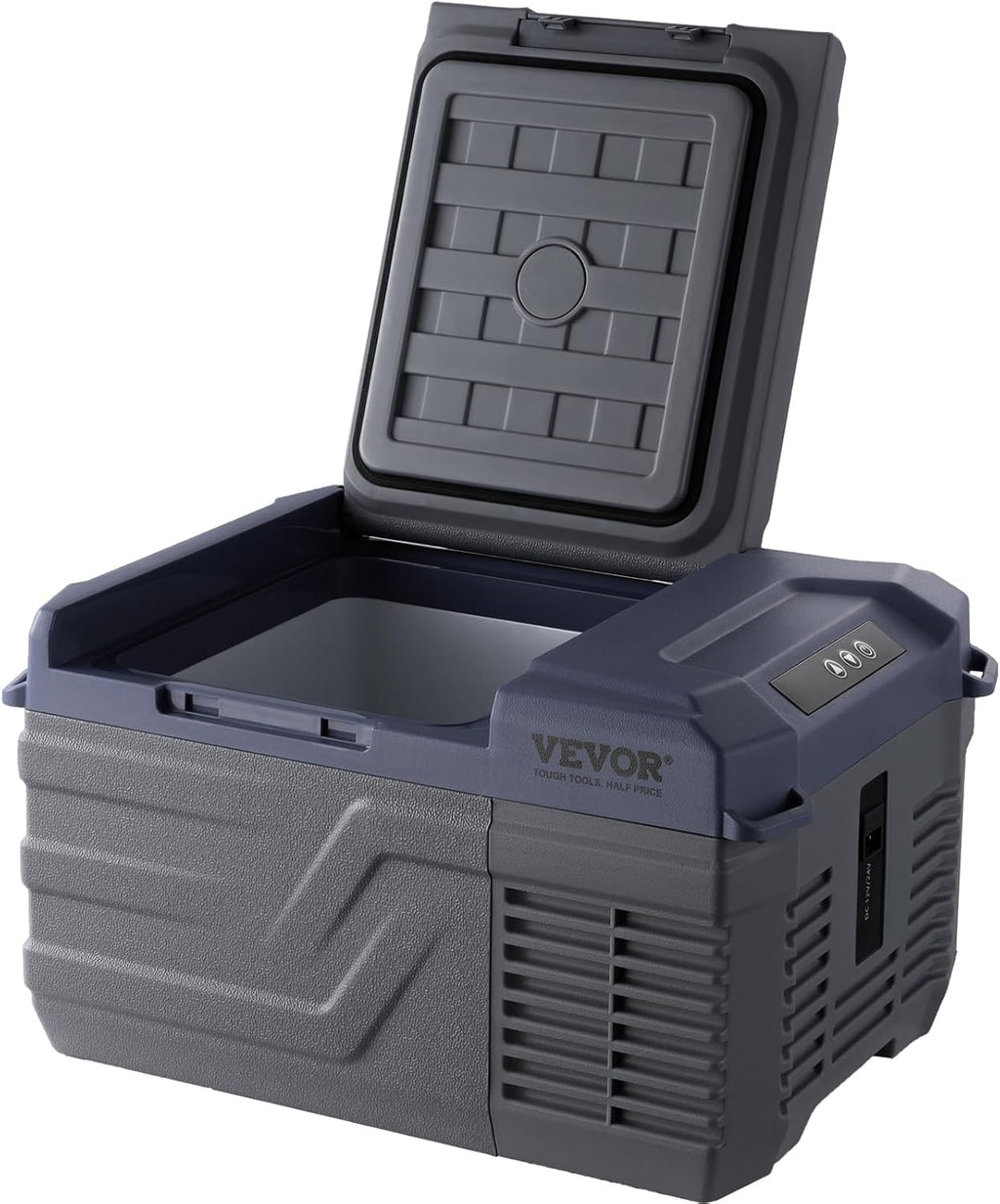 VEVOR Car Refrigerator, 12 Volt Car Refrigerator Fridge, 9 L Single Zone Portable Freezer, -4℉-68℉ Adjustable Range, 12/24V DC and 100-240V AC Compressor Cooler for Outdoor, Camping, RV