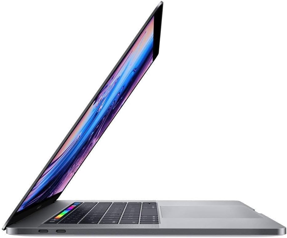 Apple 15.4in MacBook Pro Laptop (Retina  Touch Bar  2.2GHz 6-Core Intel Core i7  16GB RAM  256GB SSD Storage) Space Gray (MR932LL/A) (2018 Model) (Renewed)
