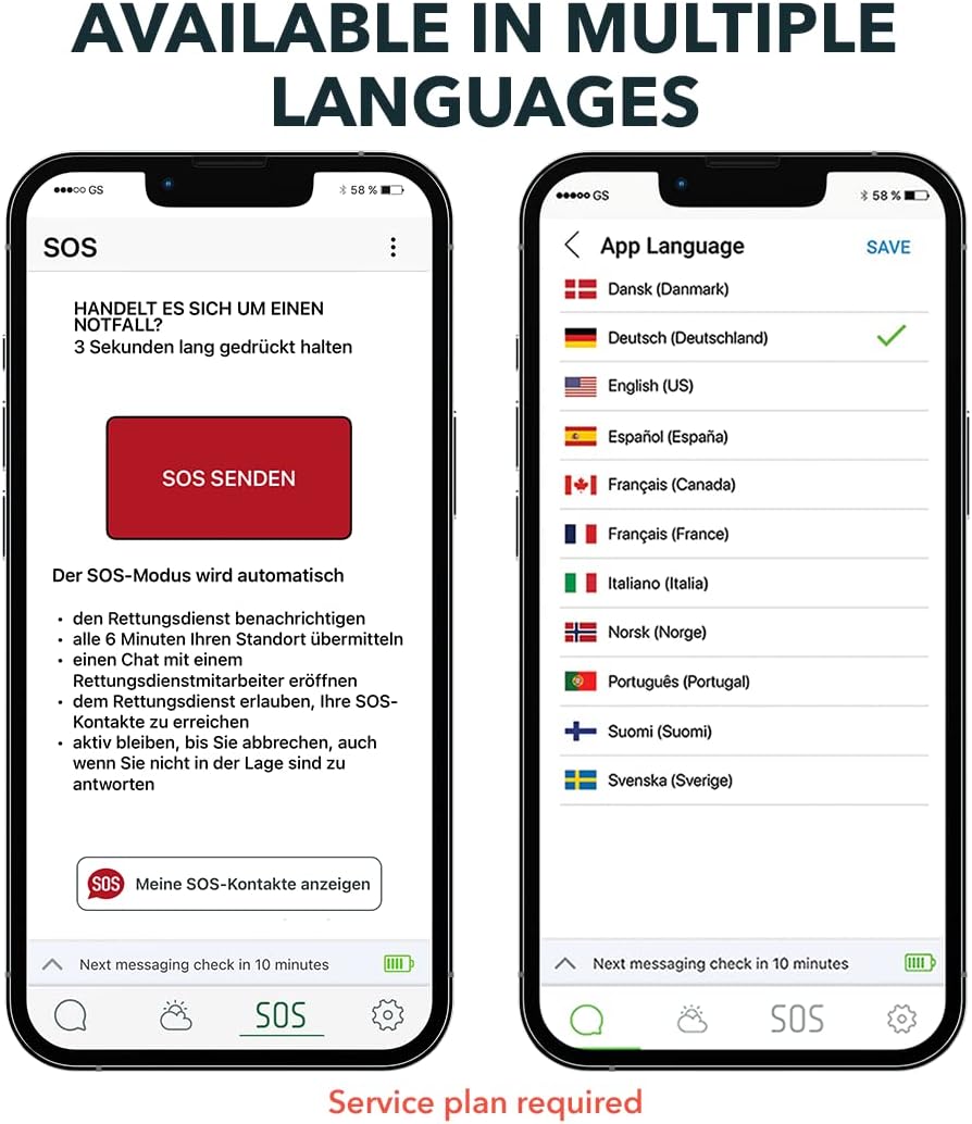 ZOLEO Satellite Communicator – Two-Way Global SMS Text Messenger & Email  Emergency SOS Alerting  Check-in & GPS Location – Android iOS Smartphone Accessory