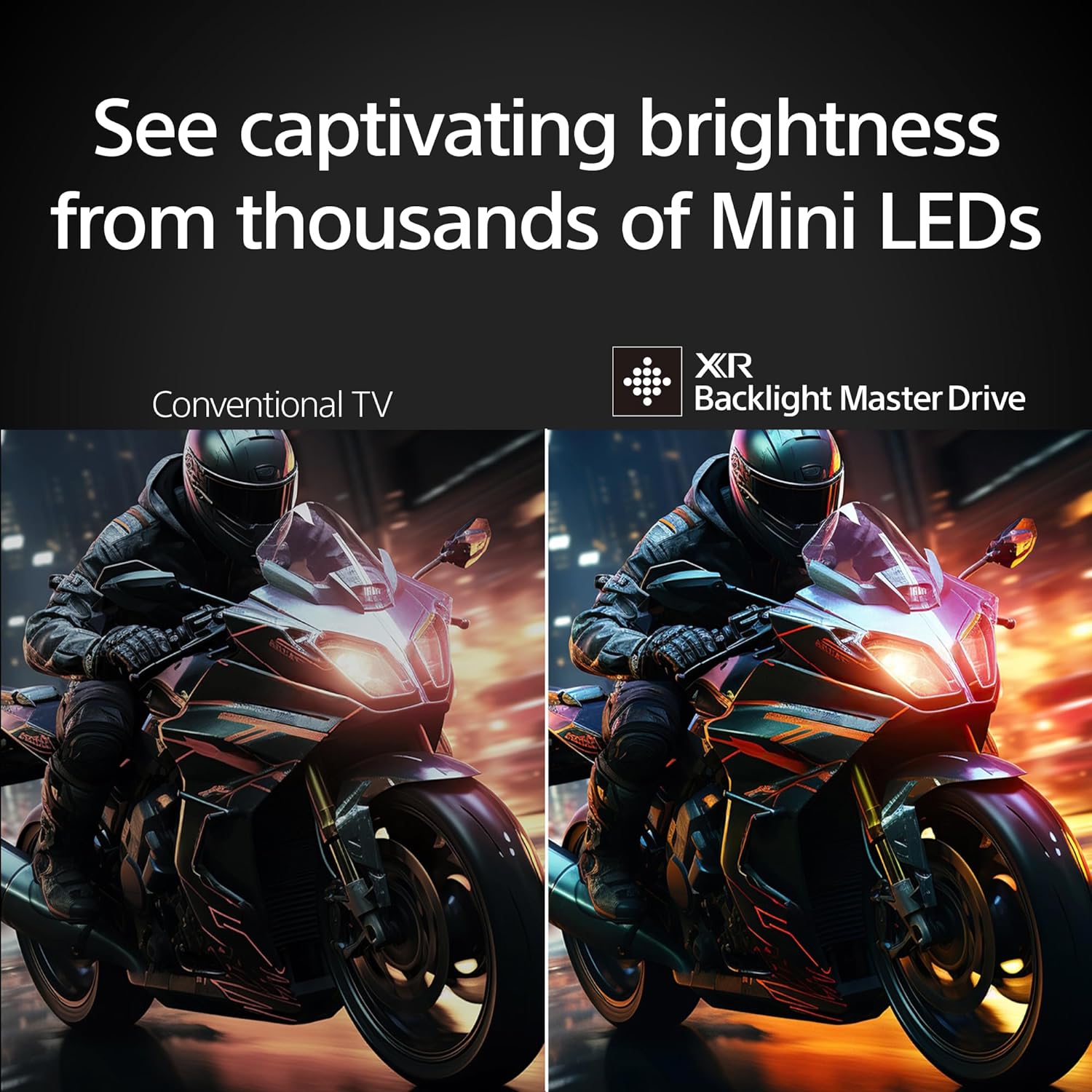 Sony BRAVIA 5 65 Inch TV  Mini LED  4K Smart Google TV  XR Processor with AI Technology 120hz Television with Dolby Vision/Atmos  Exclusive Features for PlayStation®5  K-65XR50  2025 Model