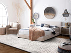 SAFAVIEH Area Rug 9x12 - Tulum Collection - Large - Ivory & Grey, Moroccan Boho Distressed Design, Non-Shedding & Easy to Clean, Ideal for Living Room, Bedroom, Dining Space (TUL264A)