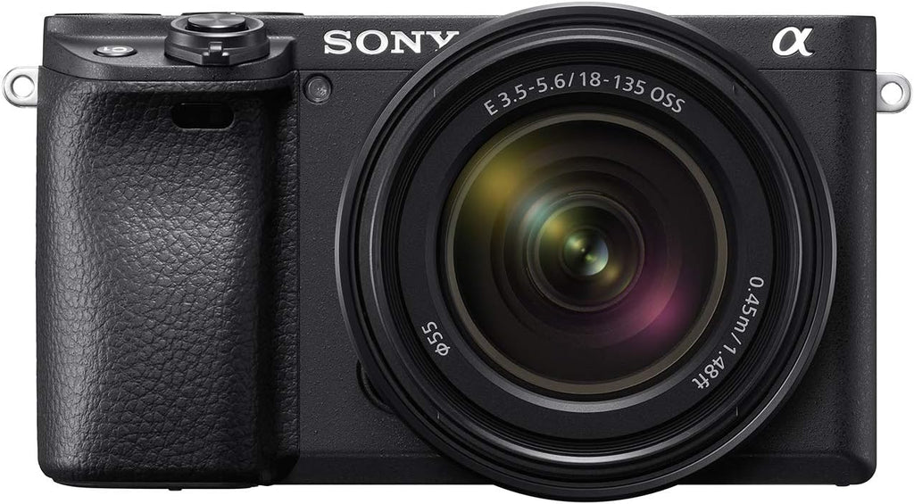 Sony a6400 Mirrorless Interchangeable-Lens Camera with 18-135mm Lens (Black)