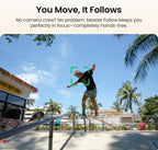 Xtra Muse  Vlogging Camera with 1'' CMOS & 4K/120fps Videos  Pocket Camera with 3-Axis Gimbal Stabilizer  Fast Focusing  Face/Object Tracking  Digital Video Camera for Photography  Digital Camera