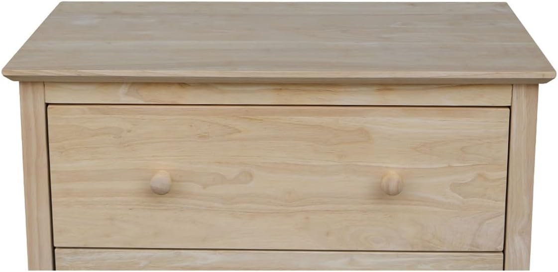 International Concepts Dresser with 3 Drawers, Unfinished