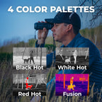 AGM Global Vision Taipan V2 Thermal Imaging monocular for Hunting with Advanced 12μm Sensor  Video Recording  WiFi  IP67 Waterproof