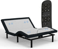 Blissful Nights e4 King Adjustable Bed Frame with Massage, Anti-Snore, Zero Gravity, USB Charging, Under Bed Lights, Wireless Remote Head and Foot Incline