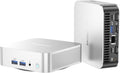 GEEKOM A6 Mini PC with AMD Ryzen 7 6800H  16GB DDR5 RAM (Upgradable  Not LPDDR)  1TB PCIe 4.0 NVMe SSD  Compact Aluminium Design Windows 11 Pro Desktop Computer with USB4/8K/Wi-Fi 6E/BT 5.2/SD Slot