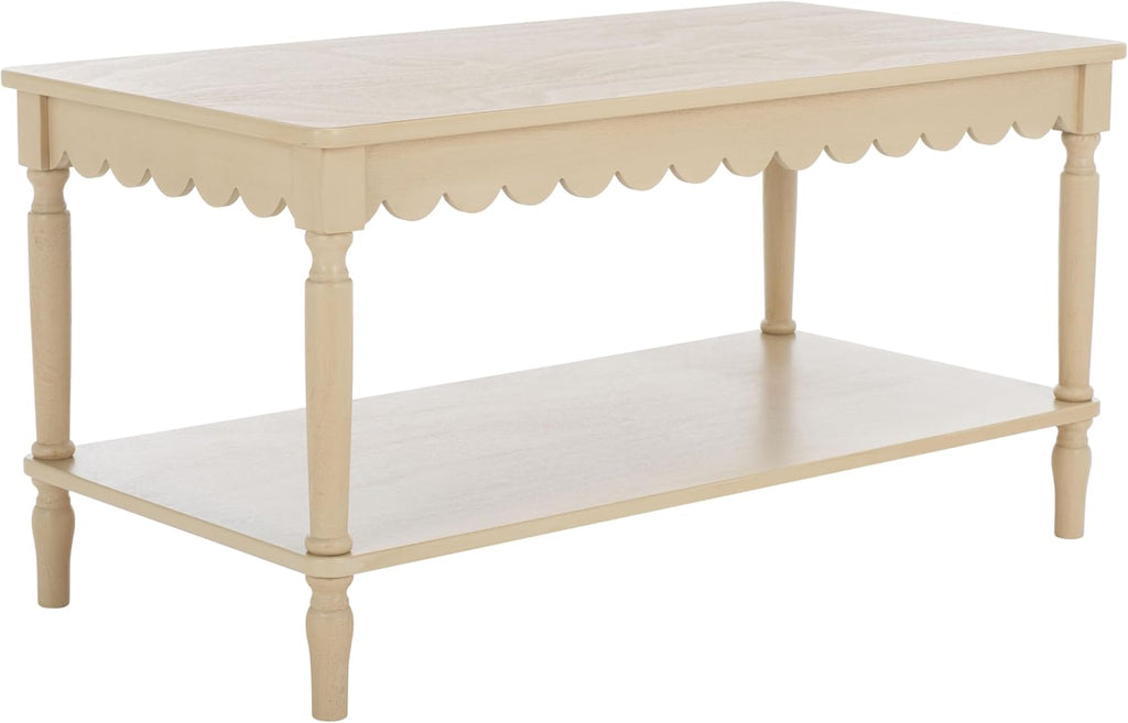 SAFAVIEH Home Collection Haven Natural Brown Coffee Table