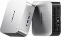 AOOSTAR MACO AMD R7 PRO 6850H Mini PC (8C/16T 4.70Ghz) with LPDDR5 6400Mhz 24GB RAM &1TB M.2 2280 PCIE4.0 NVME SSD 3 *M.2 Slots; Dual 2.5G; LAN Dual USB4；Four-Screen 4K Display