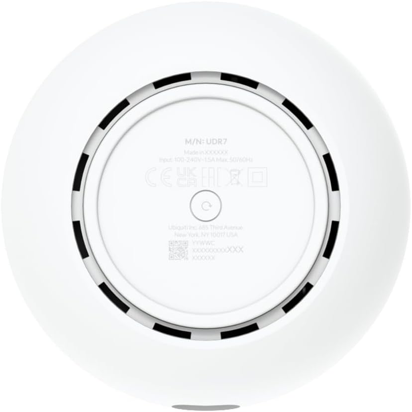 Ubiquiti Networks UDR7 UniFi Dream Router 7  Desktop 10G Gateway