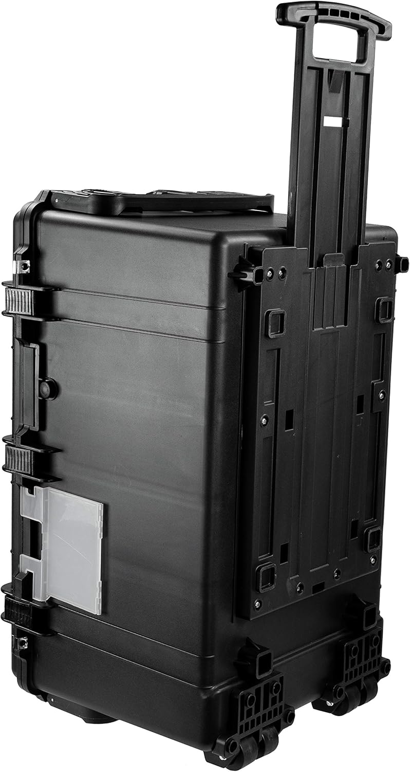Eylar XXXL 32" Transport Roller Gear  Camera  Tools  Equipment Hard Case Waterproof w/Foam (Black)