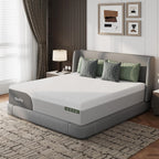 Novilla 14 Inch King Size Mattress, Gel-Infused Bliss Cooling King Memory Foam Mattress in a Box with Cool-Touch Nylon Cover, Pain Relief & Spinal Support with CertiPUR-US Certified Foam