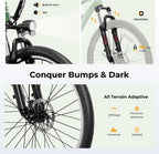 Eb5 Electric Bike 500W Motor 40Miles 20Mph