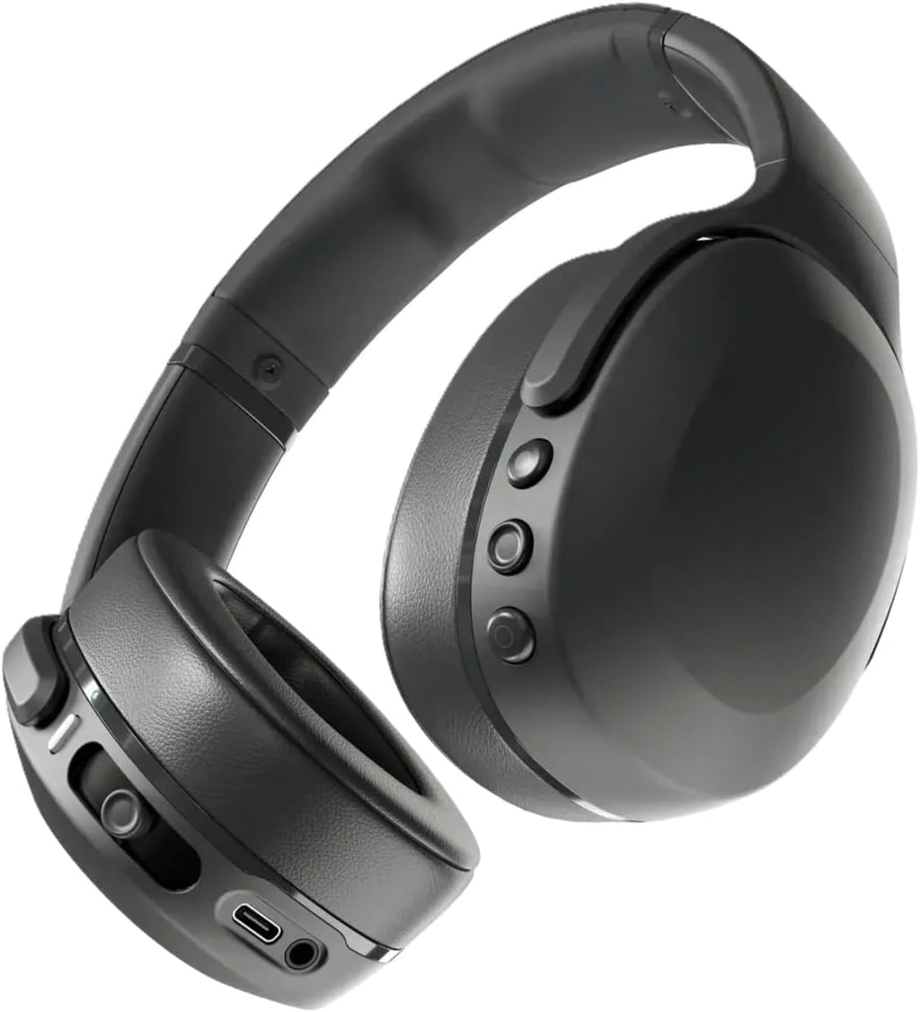 Skullcandy Crusher EVO Wireless Noise-Isolating Over-Ear Headphones Bundle - Black