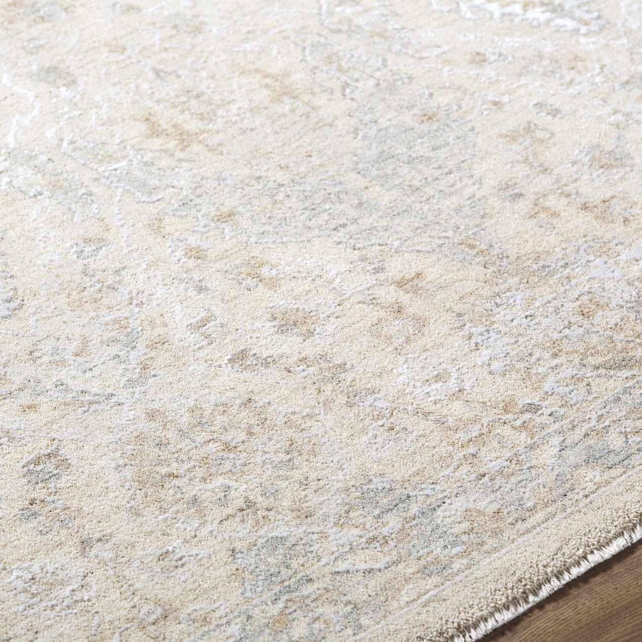 Hauteloom Avington Living Room, Bedroom Area Rug - Neutral Traditional Boho - Cream, Beige, Tan - 7'10" x 10'2"