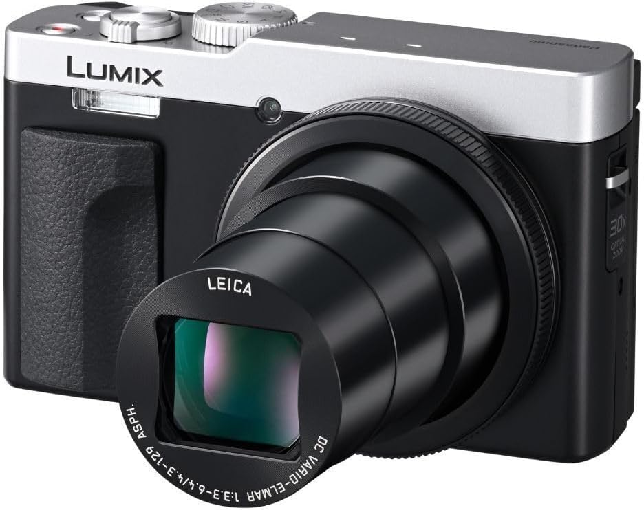 Panasonic LUMIX ZS99 Point and Shoot Camera  Compact Camera for Travel with 30x Zoom with 24-720mm Zoom Lens  and 4K Video/Photo  Great for Travel and Concerts  DC-ZS99