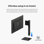SAMSUNG 24" ViewFinity S6 (S60UD) Series QHD High Resolution Computer Monitor  100Hz  HDR10  USB-C  Built-In LAN Port  Daisy Chain Support  Easy Setup  Height Adjustable Stand  LS24D606UANXZA  2024