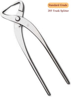 TianBonsai 4-PCS Bonsai Tool Set Including Concave Cutter Straight Edge Cutter Trunk Splitter And Bonsai Scissors Equip With Tool Bag
