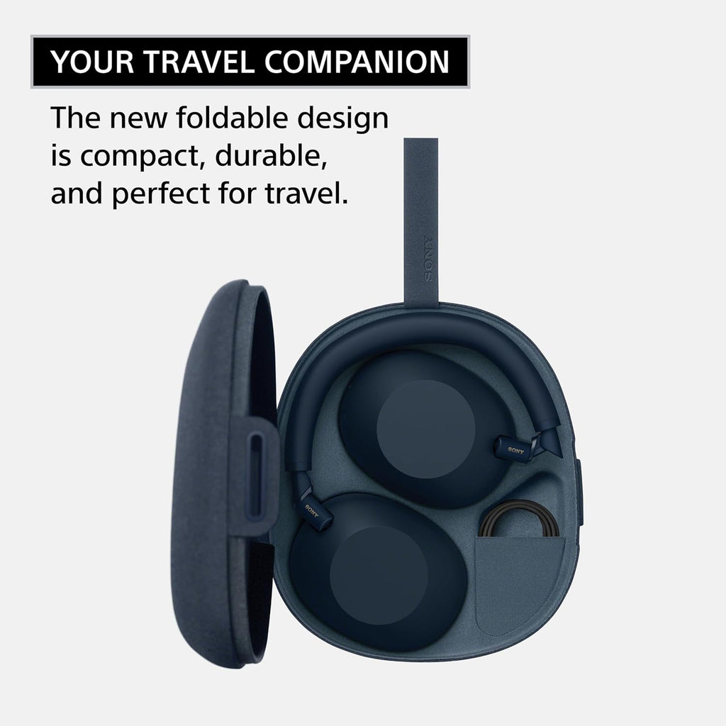 Sony WH-1000XM6 The Best Noise Canceling Wireless Headphones  HD NC Processor QN3  12 Microphones  Adaptive NC Optimizer  Mastered by Engineers  Studio-Quality  30-Hour Battery  Black