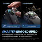 Insta360 X4 Get-Set Bundle - 8K Waterproof 360 Action Camera  4K Wide-Angle Video  Invisible Selfie Stick  Removable Lens Guards  135 Min Battery Life  AI Editing  Stabilization
