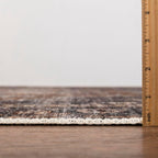 Keen Home Design 9x12 Rug - Machine Washable Area Rug with Non-Slip Backing, Ideal for Living Room, Dining Room, Bedroom - Vintage, Easy Clean, Durable, Low Pile Rug - (9' x 12')