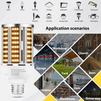 50W 6 pack LED Corn Light Bulb,3000K Warm White 6500LM(500W Equivalent ) Commercial GradeE26/E39 Medium Mogul Base LED Lamp,Large Area Lights For Outdoor Indoor Garage Warehouse Factory Bay Light
