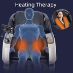 MassaMAX MT339 2026 4D Massage Chair, Full Body Zero Gravity Recliner with SL-Track, Body Scan, Graphene Heating, Deep Yoga Stretch, Foot Rollers & Hands-Free Voice Control (Magic Black)
