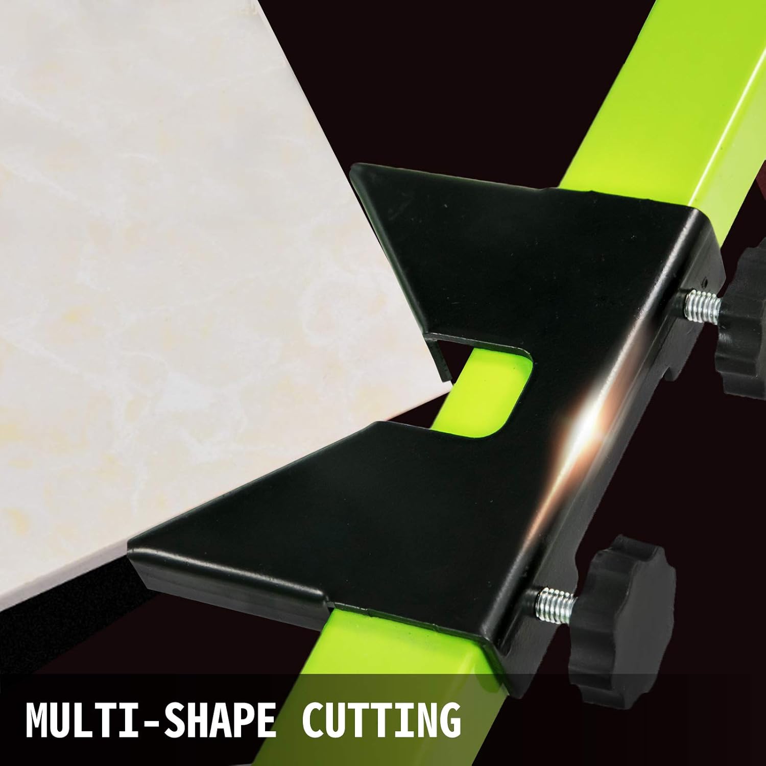 Tile Cutter 40 Inch, Manual Tile Cutter All-Steel Frame,Tile Cutting Machine w/Laser Guide and Bonus Spare Cutter,Tile Cutter Hand Tool for Precision Cutting Porcelain Ceramic Floor Tiles