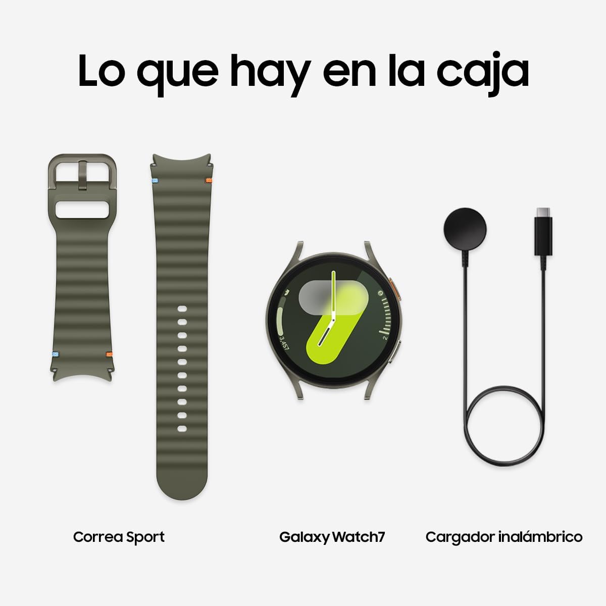 Samsung Galaxy Watch 7 | 44mm | AI Smartwatch w/ 1.5" AMOLED  Wear OS 5  Wi-Fi  Bluetooth  Heart Rate  Sleep Apnea & GPS Fitness Tracker | International Model L310 | w/Fast Charger  Green