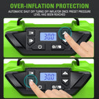 Greenworks 48V (2x24V) 21" Brushless Self-Propelled Mower 500 Lumen Lantern Fan Mini Bluetooth Speaker Inflator Combo Kit (2) 5Ah &(2) 2Ah Battery &2 Charger