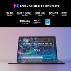 ASUS ROG Flow Z13 (2025) Gaming Laptop  13” ROG Nebula 16:10 2.5K 180Hz/3ms  AMD Ryzen AI MAX+ 395  RDNA 3.5 Graphics  128GB LPDDR5X 8000MHz  1TB PCIe Gen 4 SSD  Wi-Fi 7  Win 11 Pro  GZ302EA-XS99