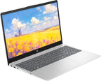 HP 15.6" Business Laptop Computer  12GB RAM 512GB SSD  10-Core Intel Core i5  Windows 11 with Copilot AI  Fingerprint Reader  Backlit Keyboard  SageNova Earphones