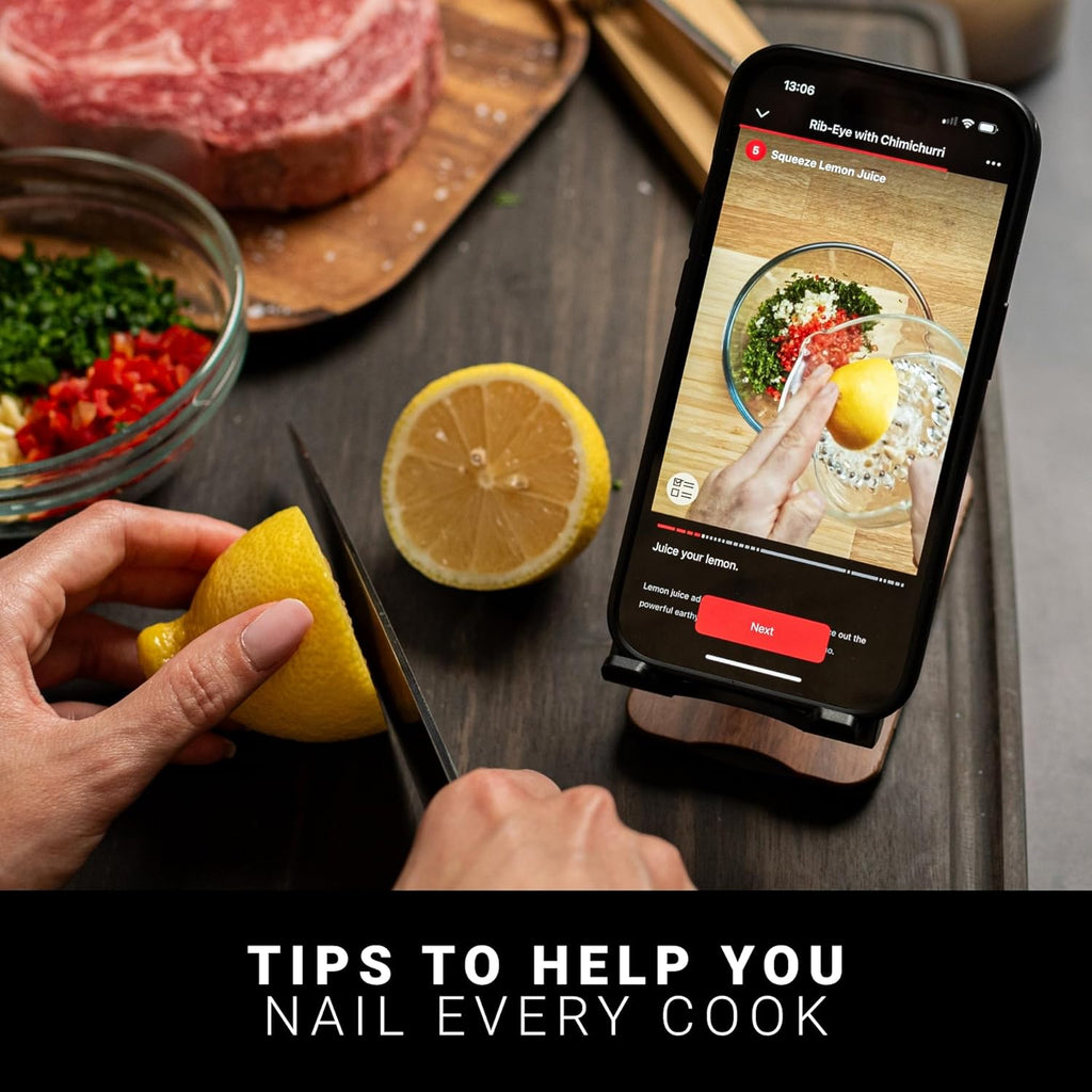 MEATER Pro XL: Wireless Smart Meat Thermometer | 4 Multi-Sensor Probes | Bluetooth & WiFi | 1000°F Heat Resistance | Certified Accuracy for BBQ, Oven, Grill, Smoker, Air Fryer, Deep Fryer, Sous Vide